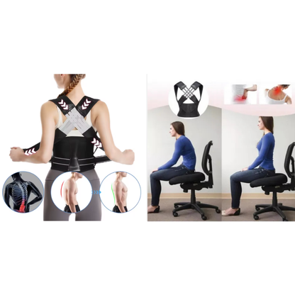 Corrector de Postura Pro Unisex | Corrige tu postura en segundos.