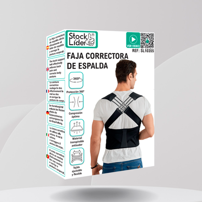 Corrector de Postura Pro Unisex | Corrige tu postura en segundos.