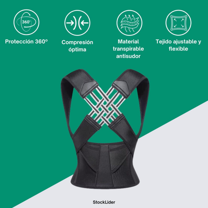 Corrector de Postura Pro Unisex | Corrige tu postura en segundos.